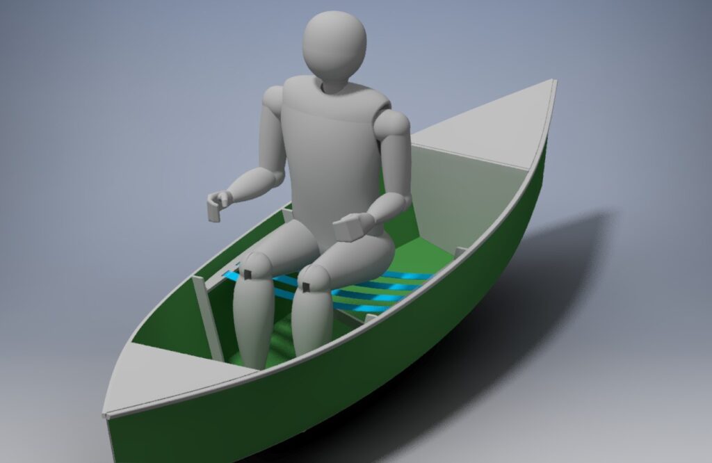 325 cm x 78 cm – canoe – Free plans